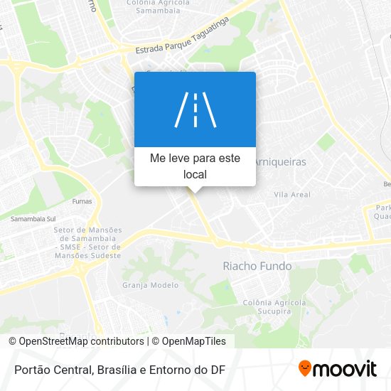 Portão Central mapa