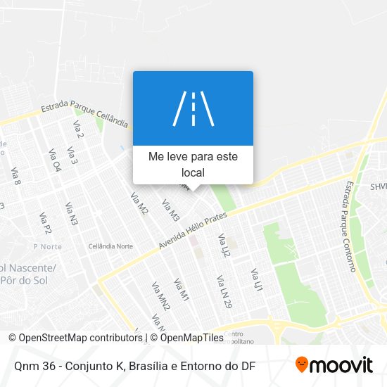 Qnm 36 - Conjunto K mapa