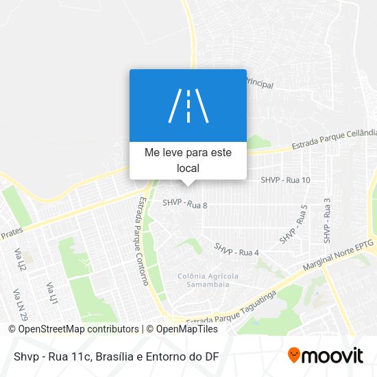 Shvp - Rua 11c mapa