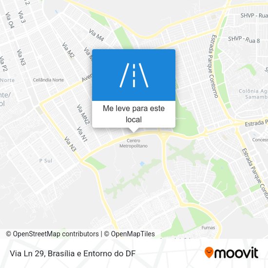 Via Ln 29 mapa