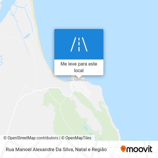 Rua Manoel Alexandre Da Silva mapa