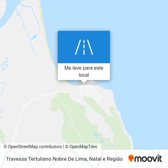 Travessa Tertuliano Nobre De Lima mapa