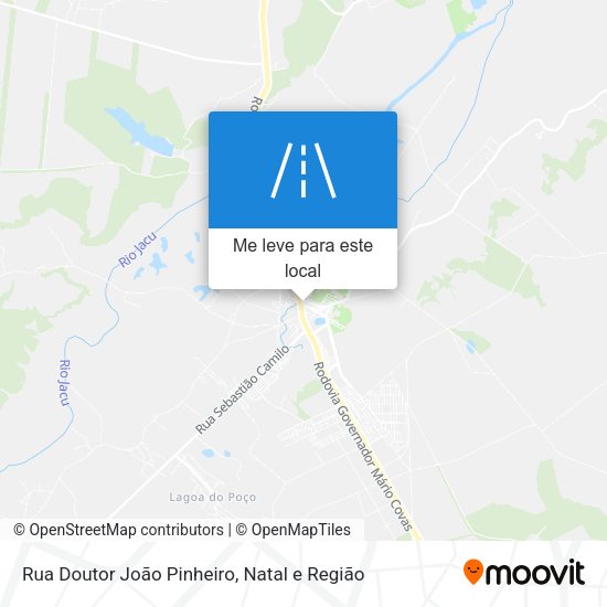 Rua Doutor João Pinheiro mapa
