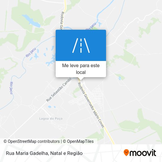 Rua Maria Gadelha mapa