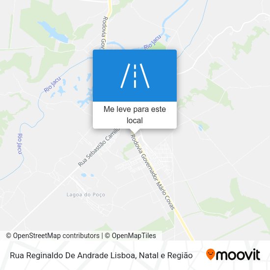 Rua Reginaldo De Andrade Lisboa mapa