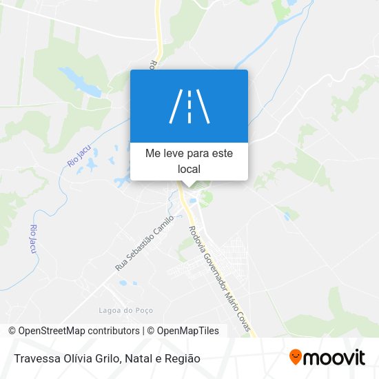 Travessa Olívia Grilo mapa