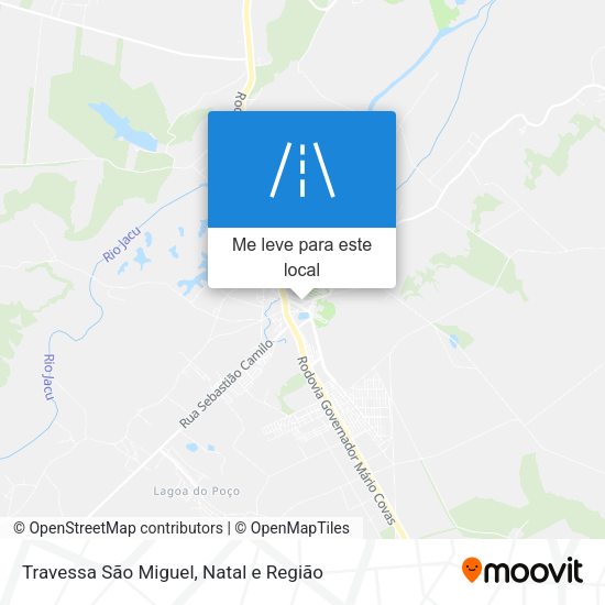 Travessa São Miguel mapa