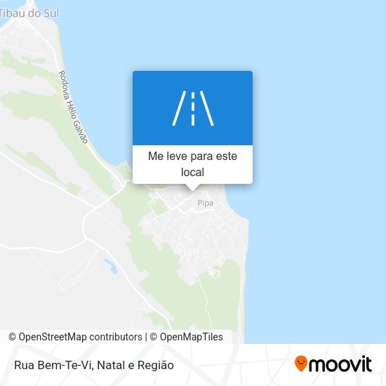 Rua Bem-Te-Vi mapa