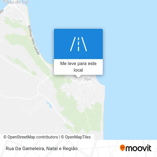 Rua Da Gameleira mapa