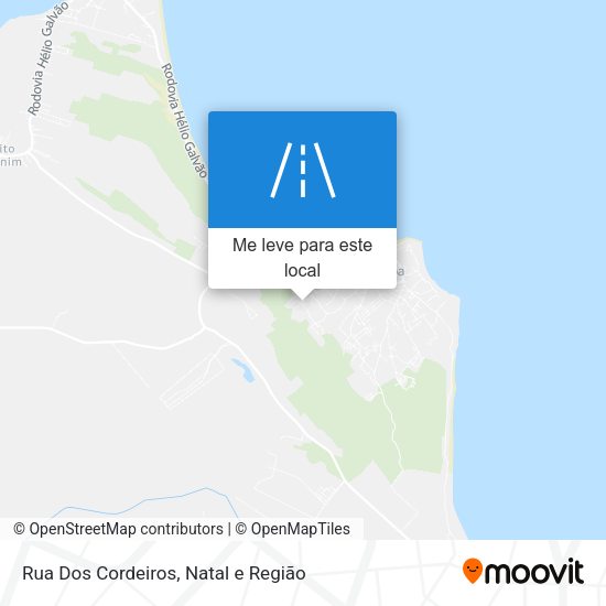 Rua Dos Cordeiros mapa