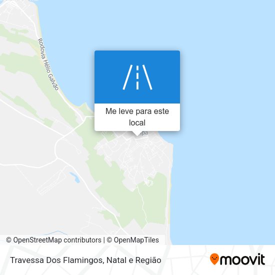 Travessa Dos Flamingos mapa