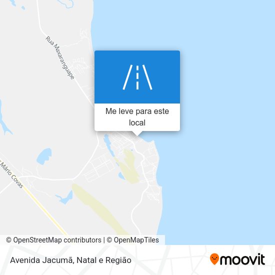 Avenida Jacumã mapa