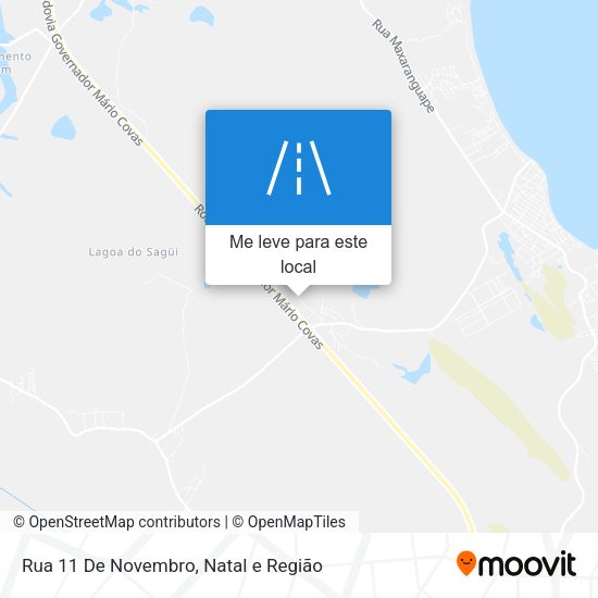 Rua 11 De Novembro mapa