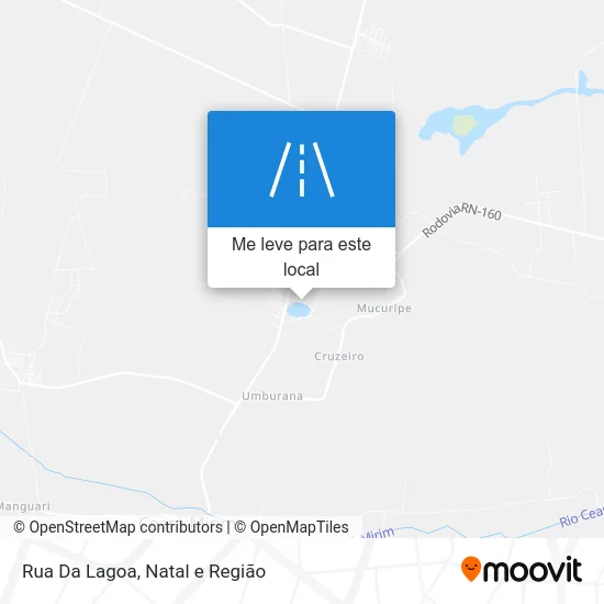 Rua Da Lagoa mapa