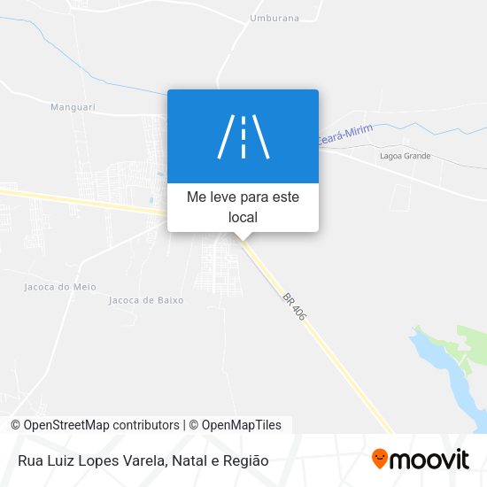 Rua Luiz Lopes Varela mapa