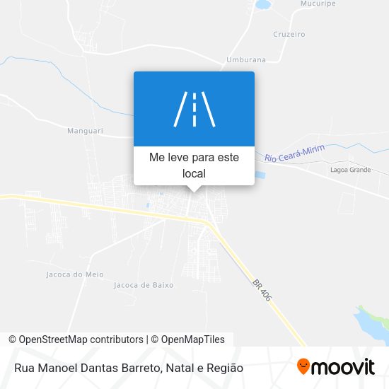 Rua Manoel Dantas Barreto mapa