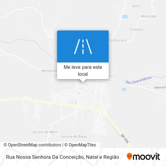 Rua Nossa Senhora Da Conceição mapa