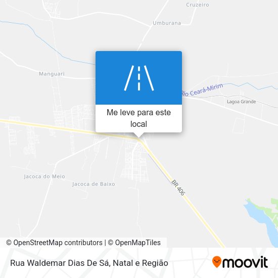 Rua Waldemar Dias De Sá mapa