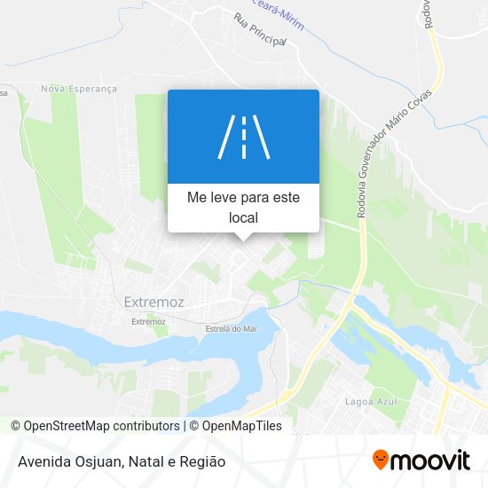 Avenida Osjuan mapa