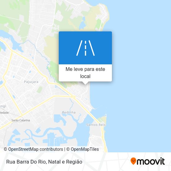 Rua Barra Do Rio mapa
