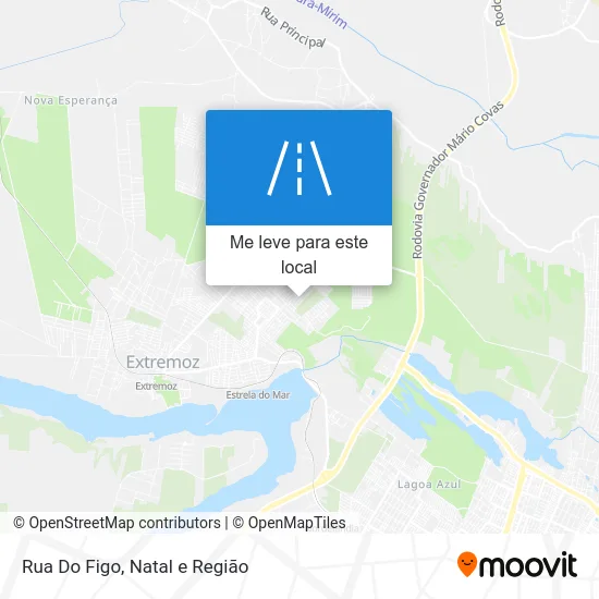 Rua Do Figo mapa