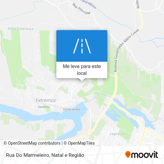 Rua Do Marmeleiro mapa