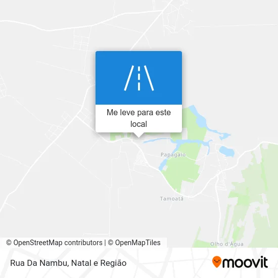Rua Da Nambu mapa
