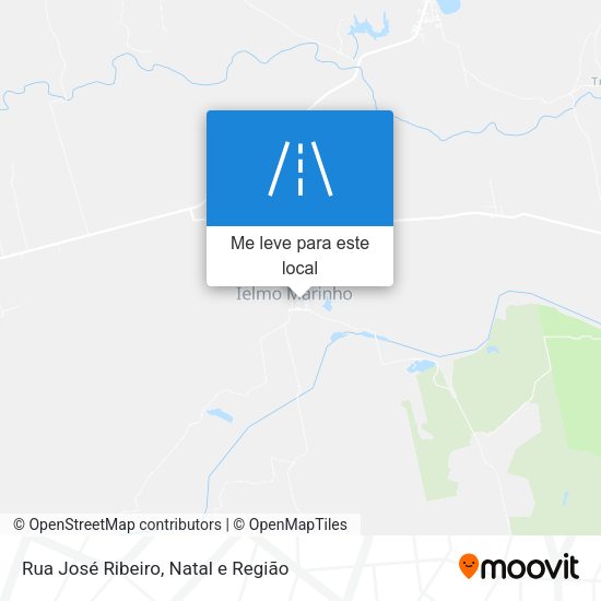 Rua José Ribeiro mapa