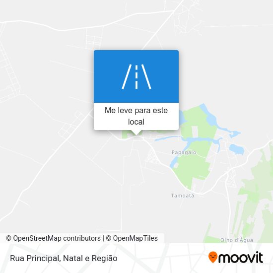 Rua Principal mapa