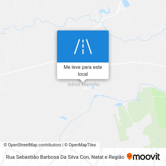 Rua Sebastião Barbosa Da Silva Con mapa
