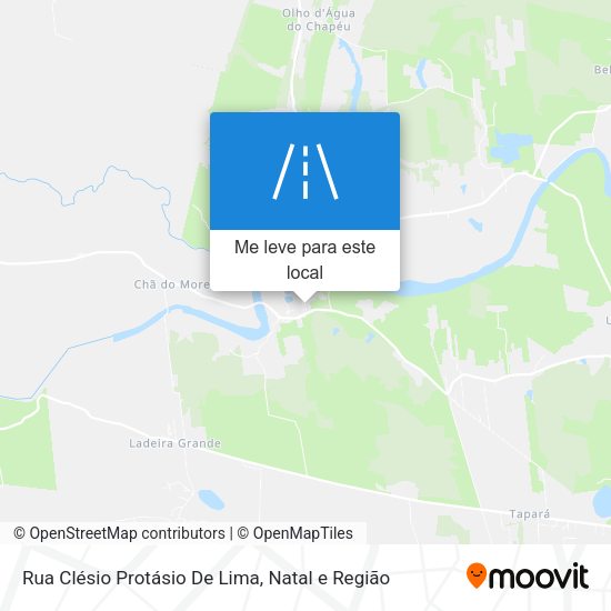 Rua Clésio Protásio De Lima mapa