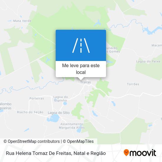 Rua Helena Tomaz De Freitas mapa