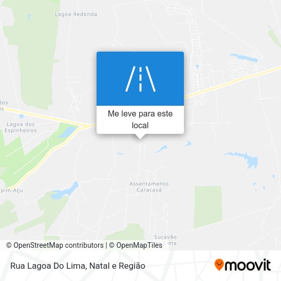 Rua Lagoa Do Lima mapa