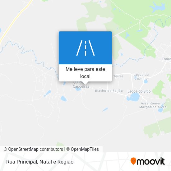Rua Principal mapa