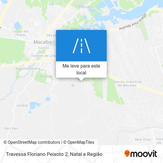 Travessa Floriano Peixoto 2 mapa