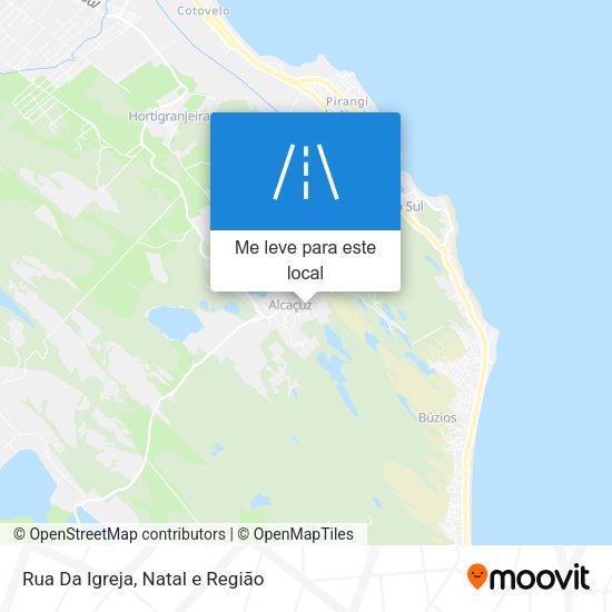 Rua Da Igreja mapa