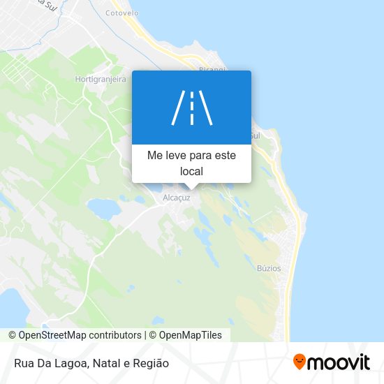 Rua Da Lagoa mapa