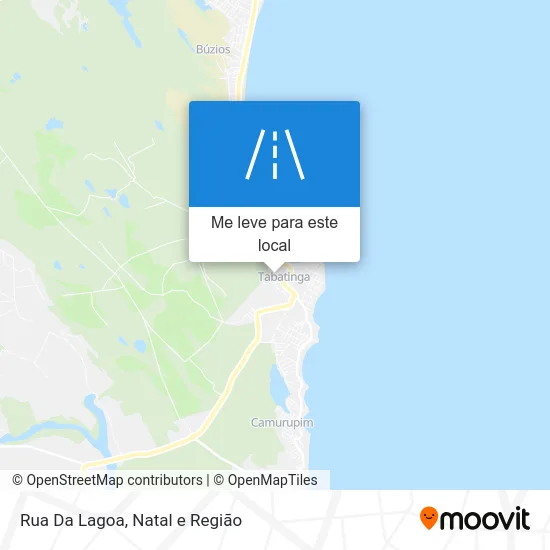 Rua Da Lagoa mapa
