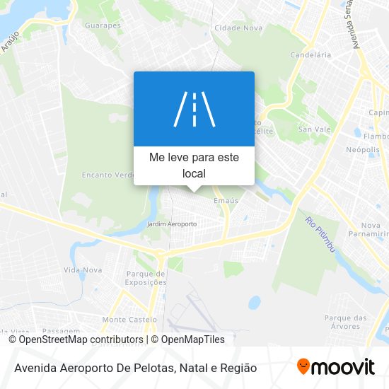 Avenida Aeroporto De Pelotas mapa