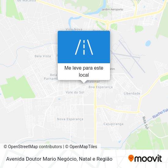Avenida Doutor Mario Negócio mapa