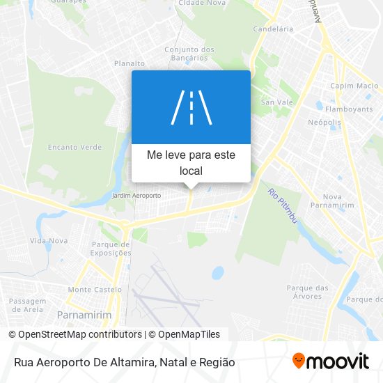 Rua Aeroporto De Altamira mapa