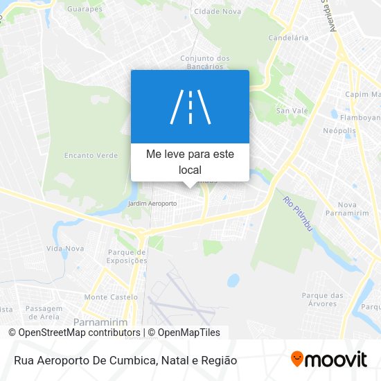 Rua Aeroporto De Cumbica mapa