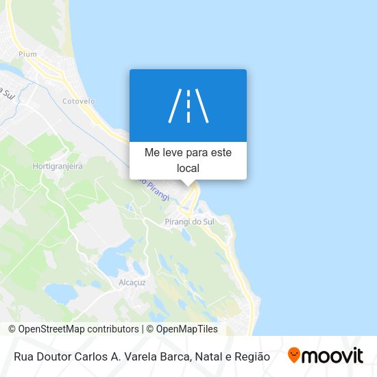 Rua Doutor Carlos A. Varela Barca mapa