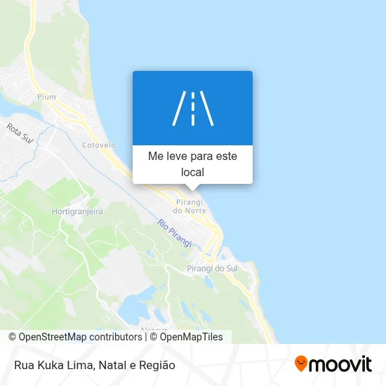 Rua Kuka Lima mapa