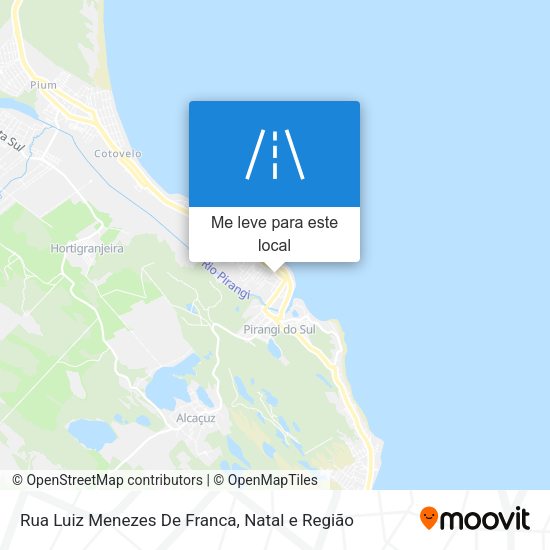 Rua Luiz Menezes De Franca mapa