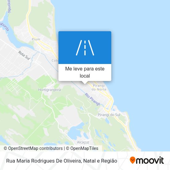 Rua Maria Rodrigues De Oliveira mapa