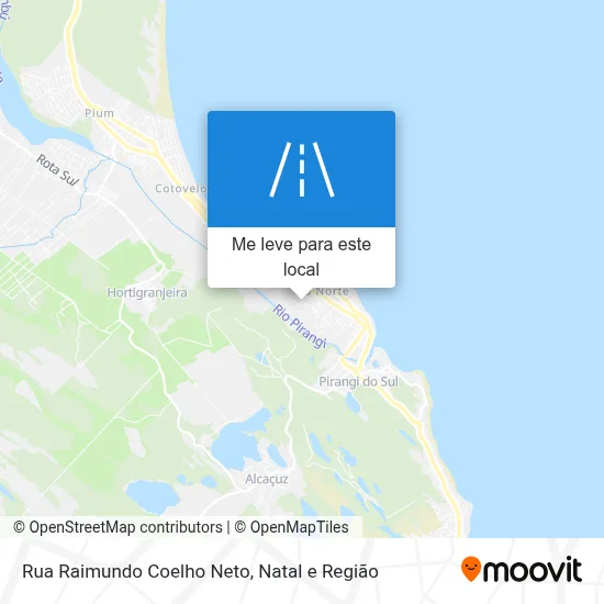 Rua Raimundo Coelho Neto mapa