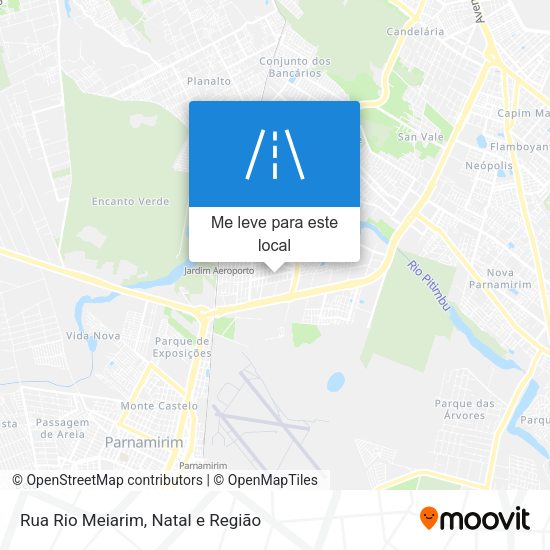 Rua Rio Meiarim mapa