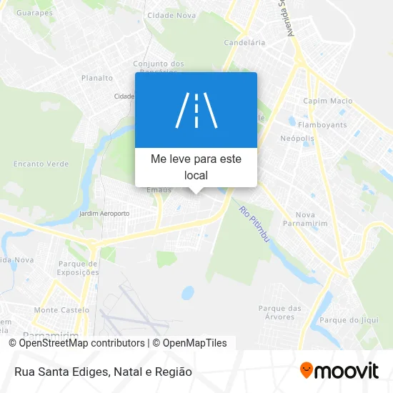 Rua Santa Ediges mapa