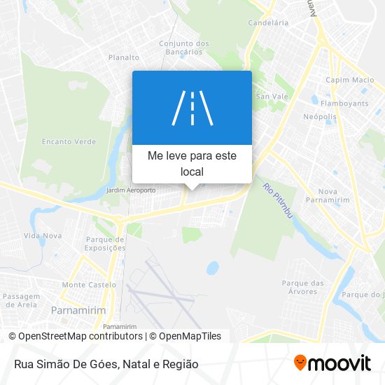 Rua Simão De Góes mapa